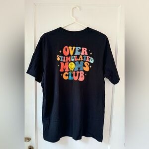 Overstimulated Moms Club t-shirt